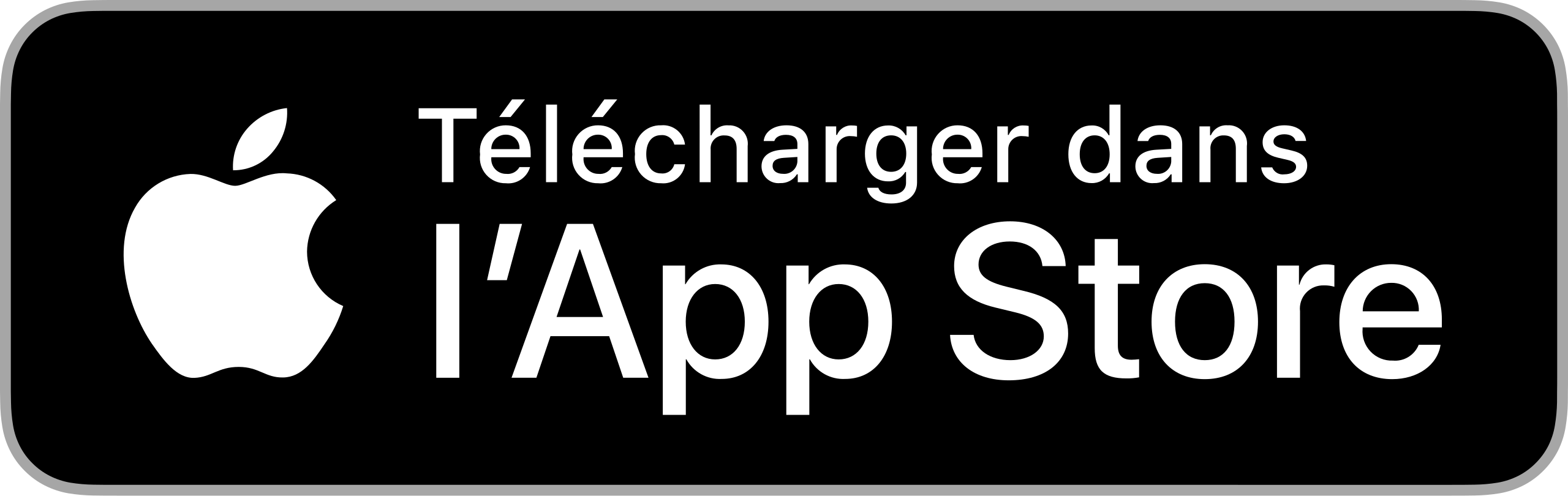 Disponible sur l'App Store